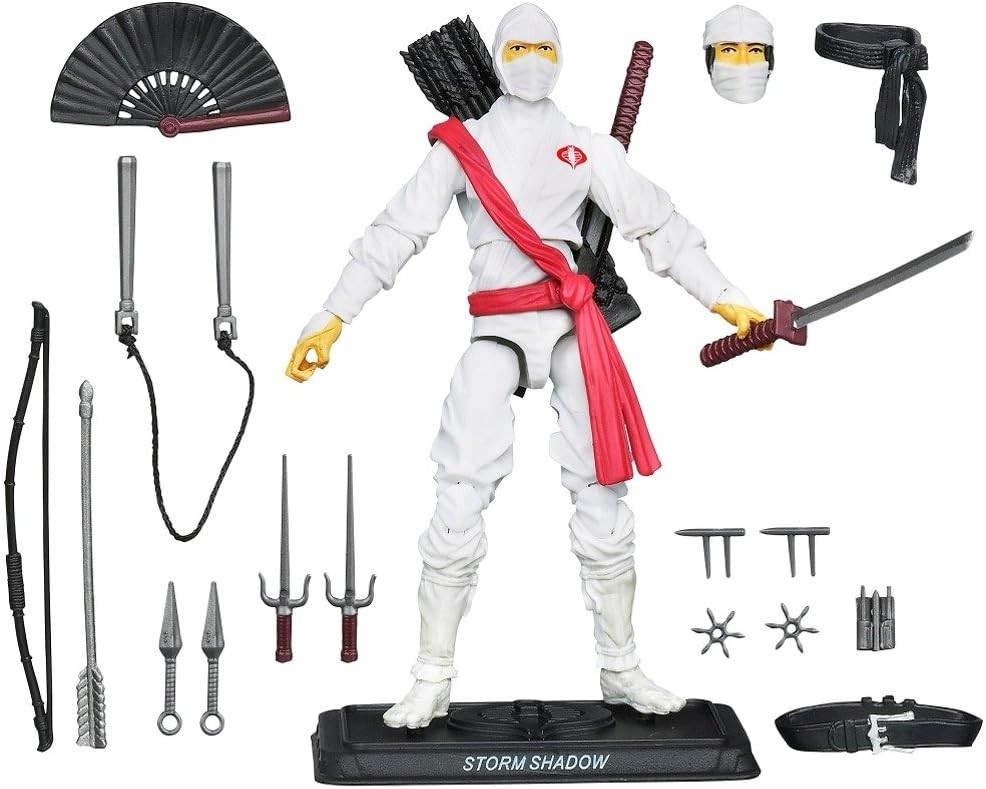 GIジョー COBRA COMANDER &STORM SHADOW ２体セット G.I. Joe 30th Anniversary Renegades Cobra Ninja Storm Shadow