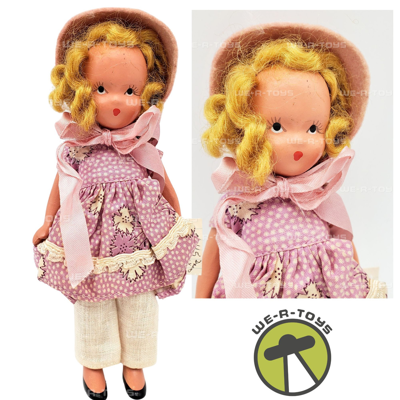Nancy Ann Storybook Series #115 Lucy Locket 5in Vintage Bisque