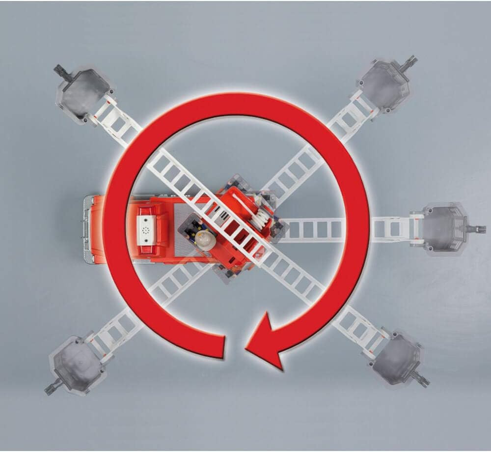 Playmobil City Action Firetruck Ladder Unit We R Toys