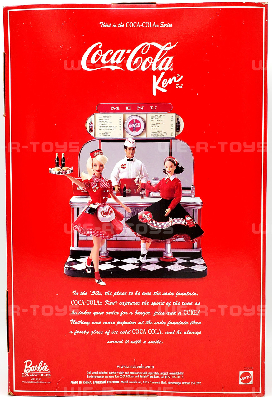 Barbie Coca Cola Ken Doll Collector Edition 1999 Mattel #25678