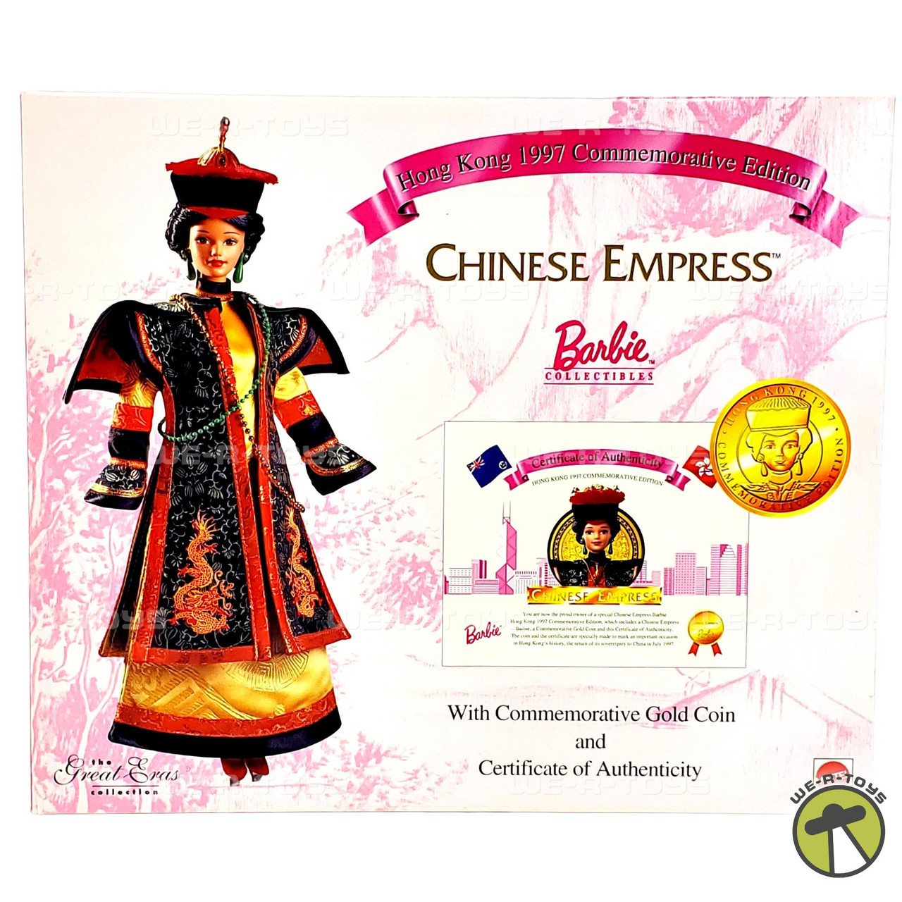 Chinese Empress Barbie Doll Hong Kong Commemorative Edition 1997
