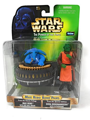 Star Wars Power of the Force Max Rebo Band Pairs Doda Bodonawieedo