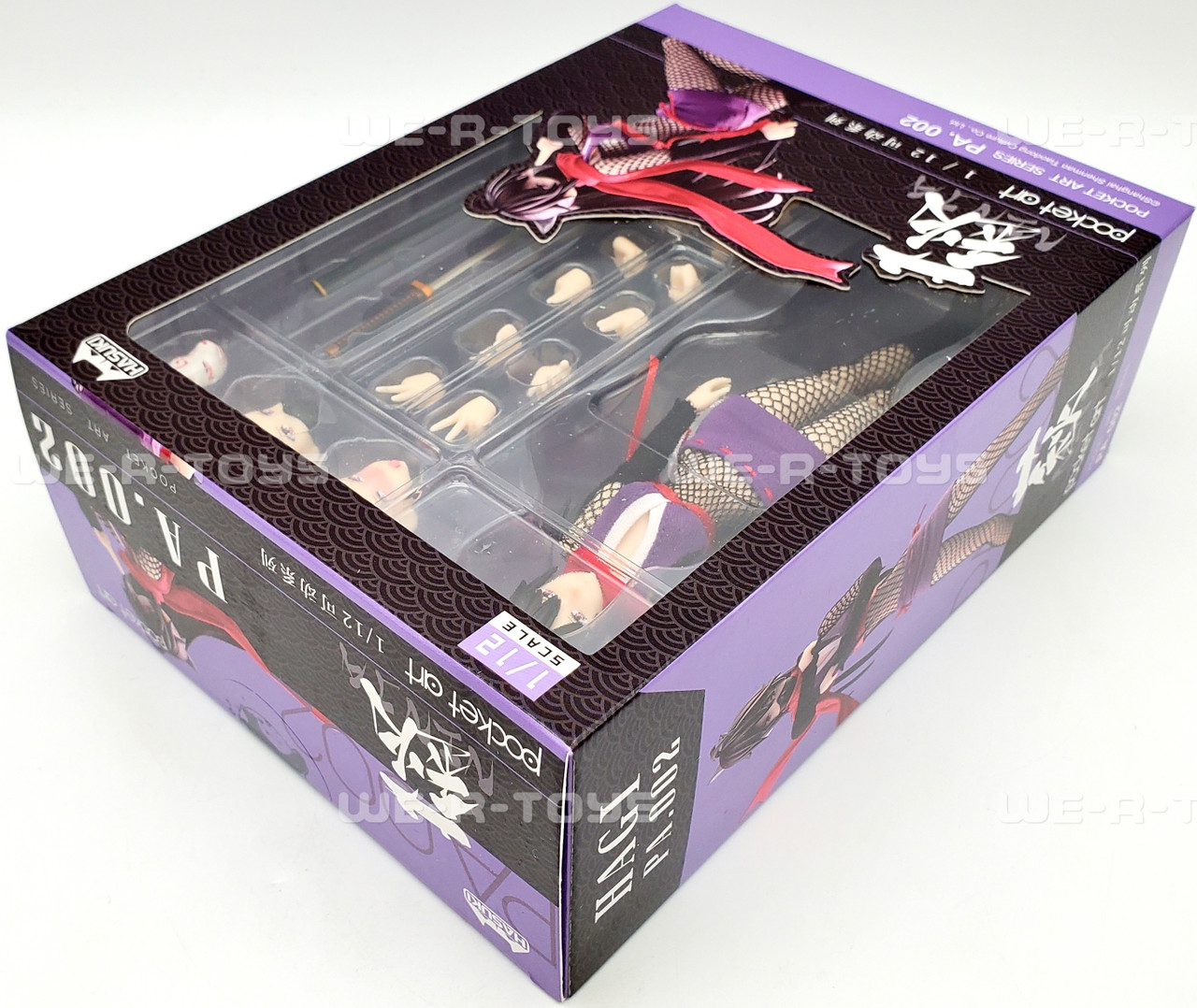 Pocket Art Series PA002 Female Ninja Hagi 1/12 Action Figure Girl