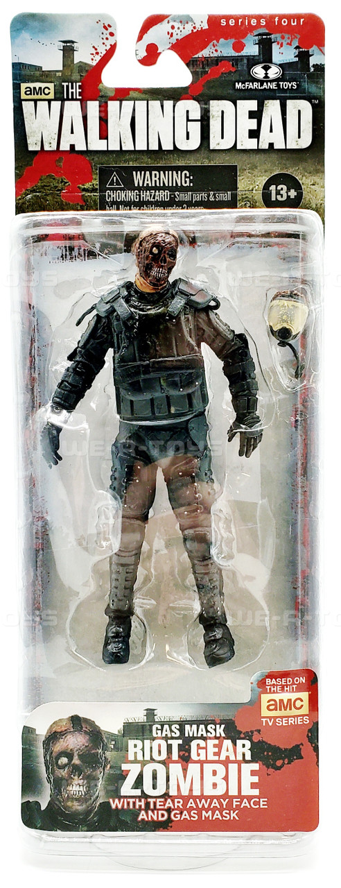 McFarlane Toys The Walking Dead Series 4 Riot Gear Gas Mask