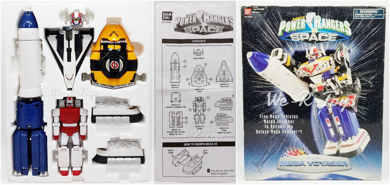 Power Rangers in Space Deluxe Mega 