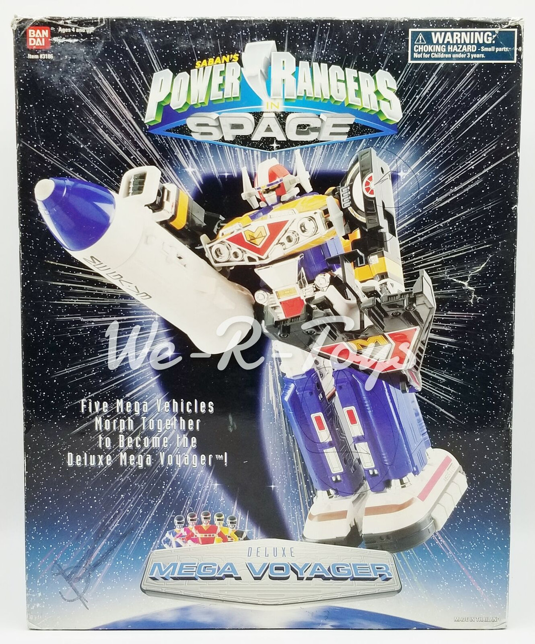 Power Rangers in Space Deluxe Mega Voyager 1997 Bandai No. 3186