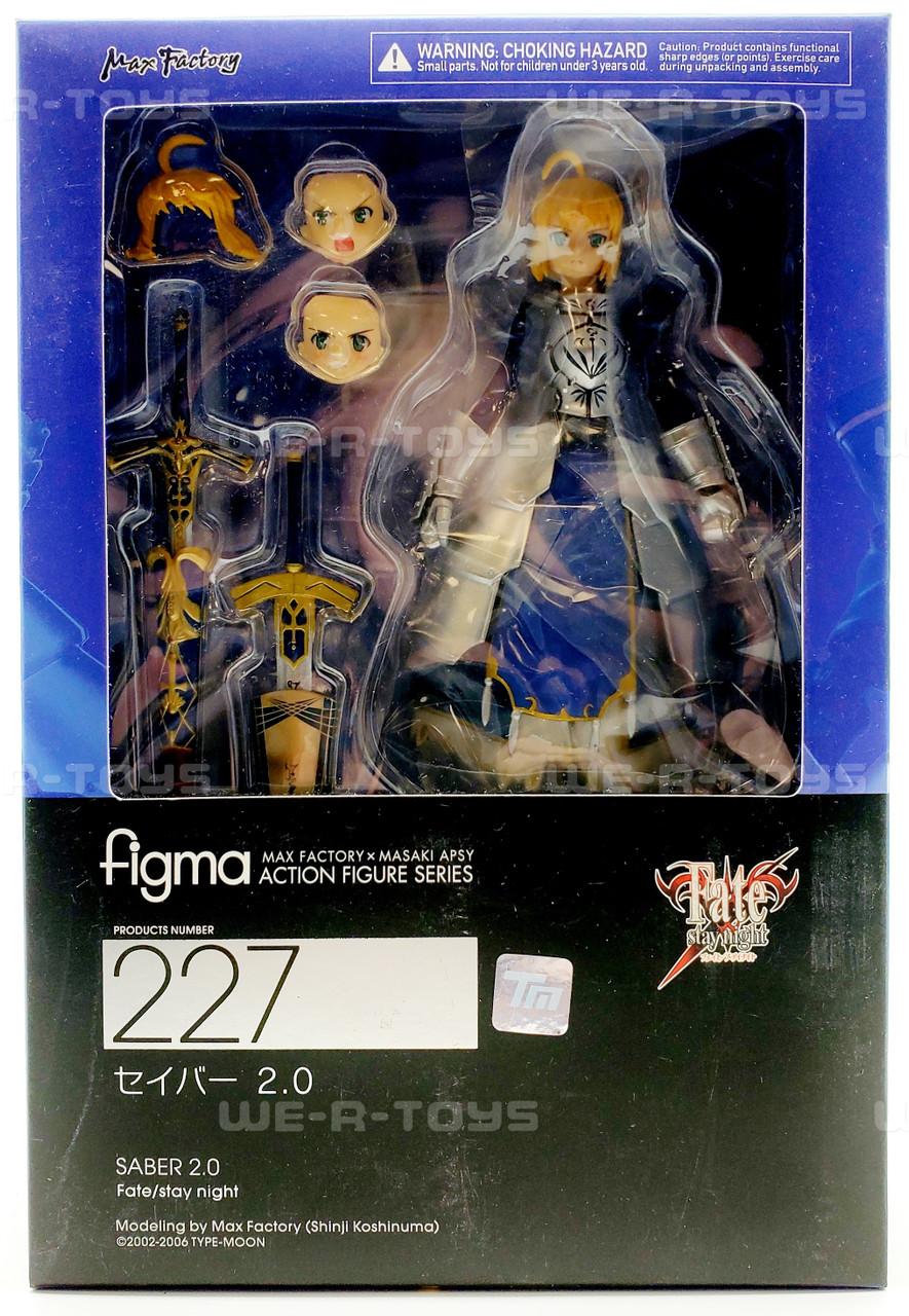 Max Factory Figma Fate/Stay Night Saber 2.0 Action Figure 2014 Good Smile