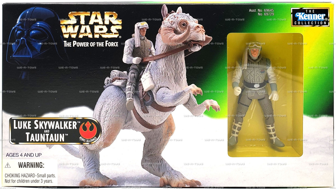 Star Wars Power of the Force Luke Skywalker and Tauntaun Action
