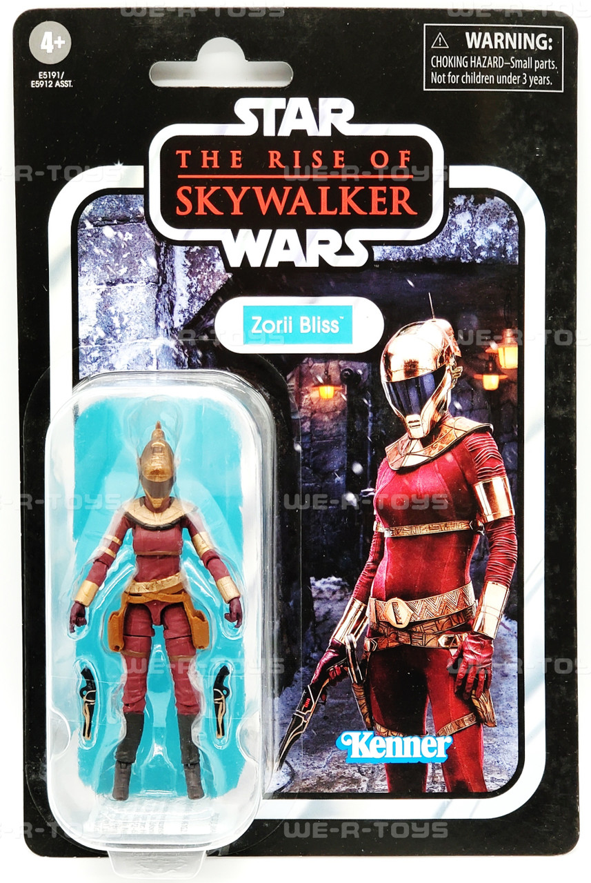 Star Wars The Vintage Collection The Rise of Skywalker Zorii Bliss Figure  NEW