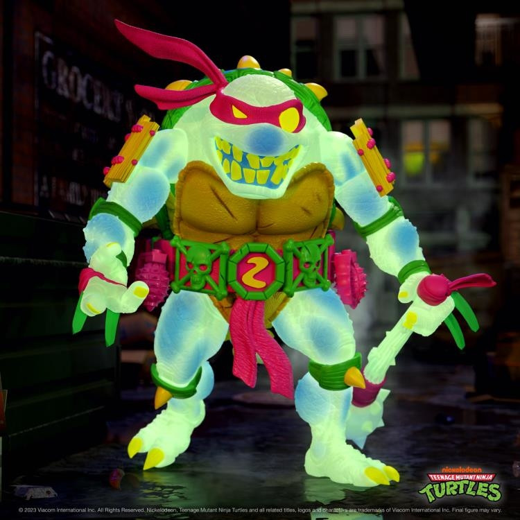 TMNT Ultimates Slash Glow Action Figure Super 7 Exclusive - We-R-Toys