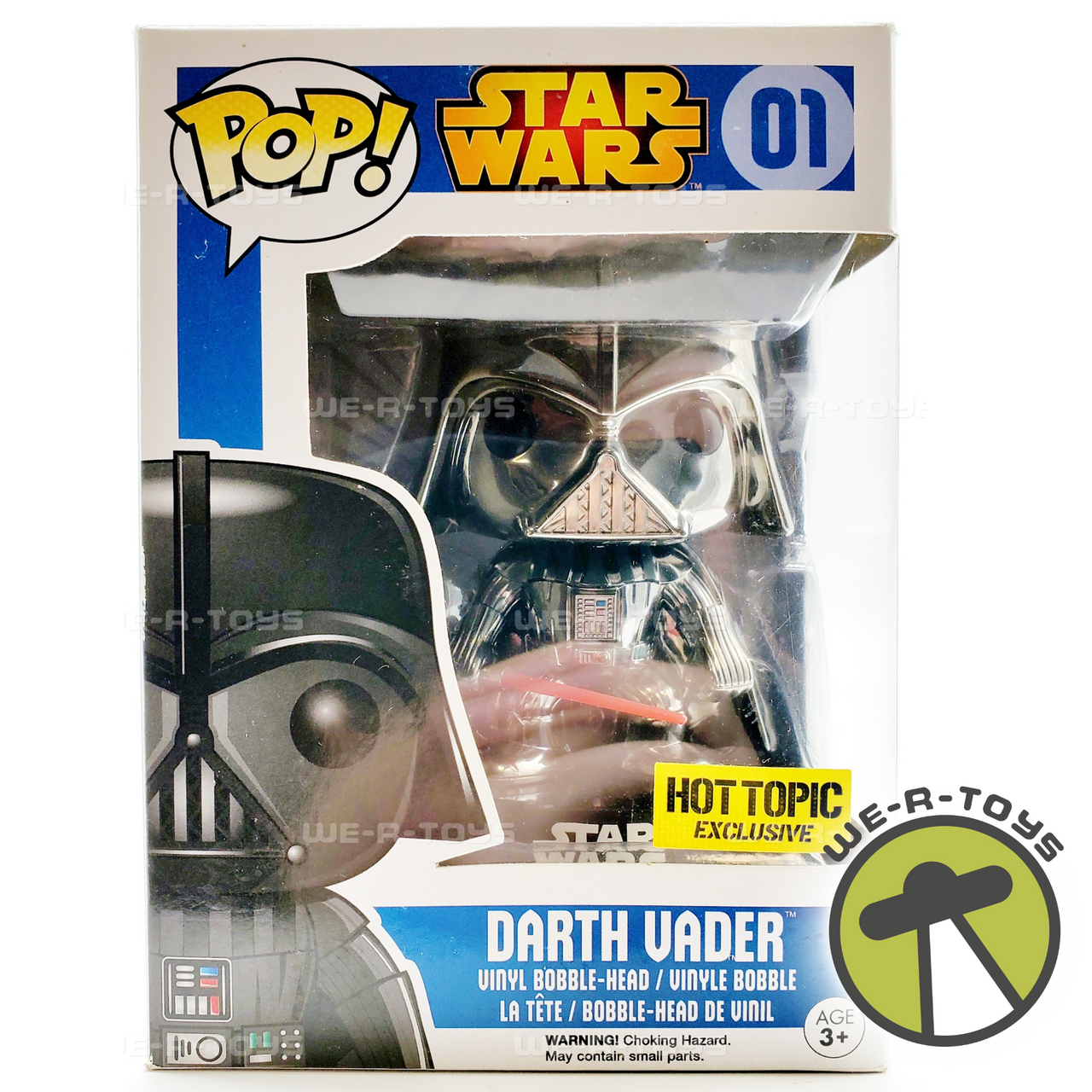 Funko Pop! Star Wars Limited Edition Chrome Darth Vader