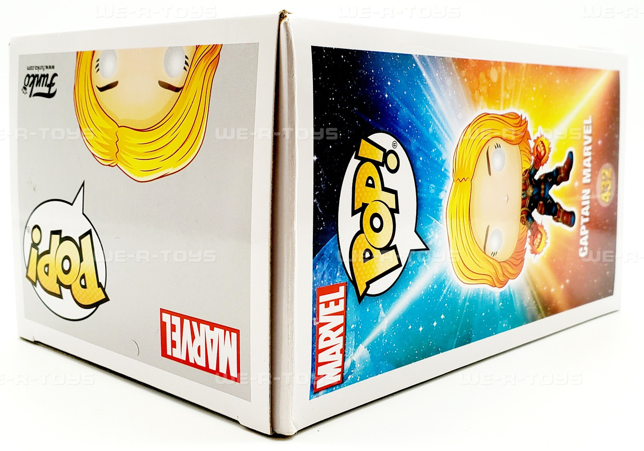 Funko Pop 432 Captain Marvel Walmart Exclusive Collectible