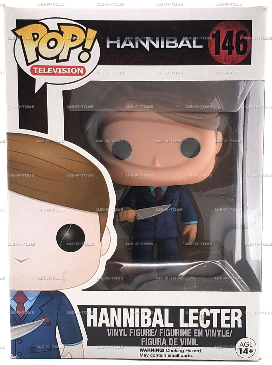 Funko Pop! Television Hannibal #146 Hannibal Lecter Vinyl Pop