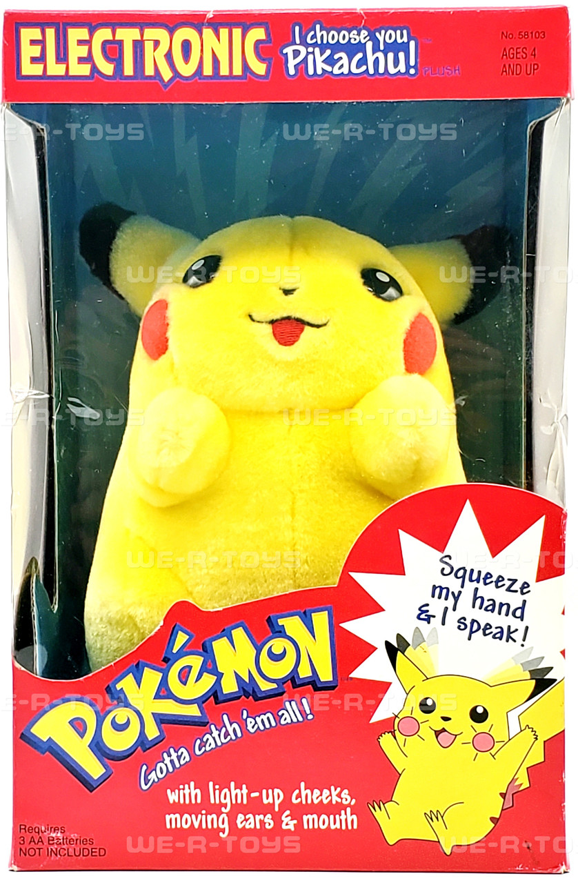 Electronic i hot sale choose you pikachu