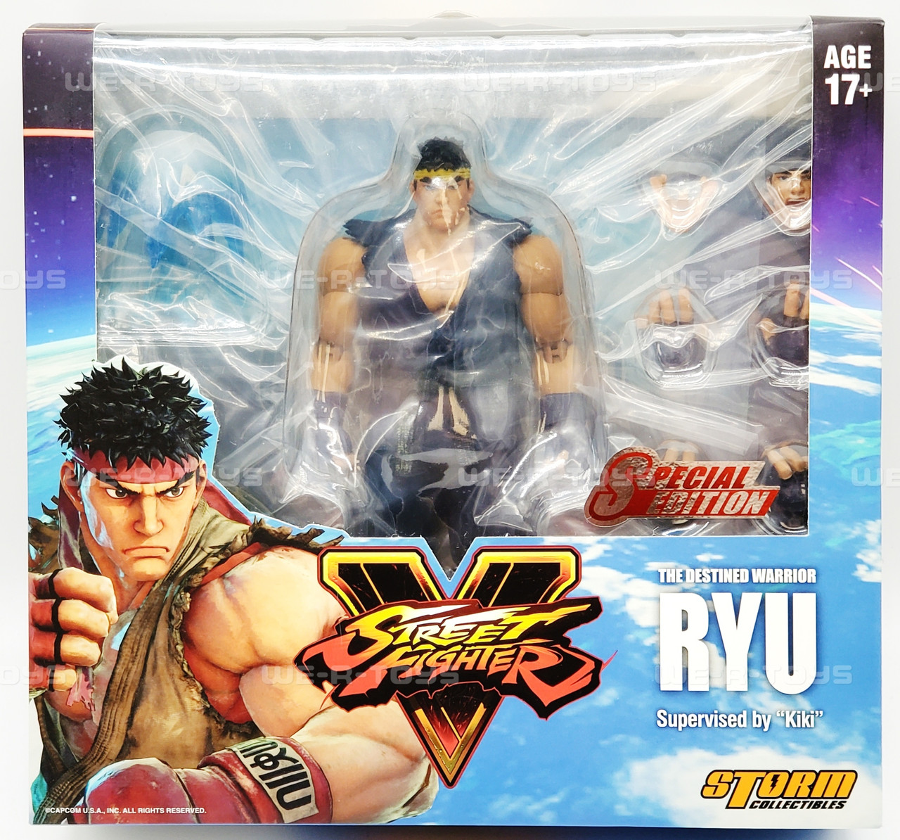 Street Fighter V Special Edition Blue Version Ryu 1:12 Scale
