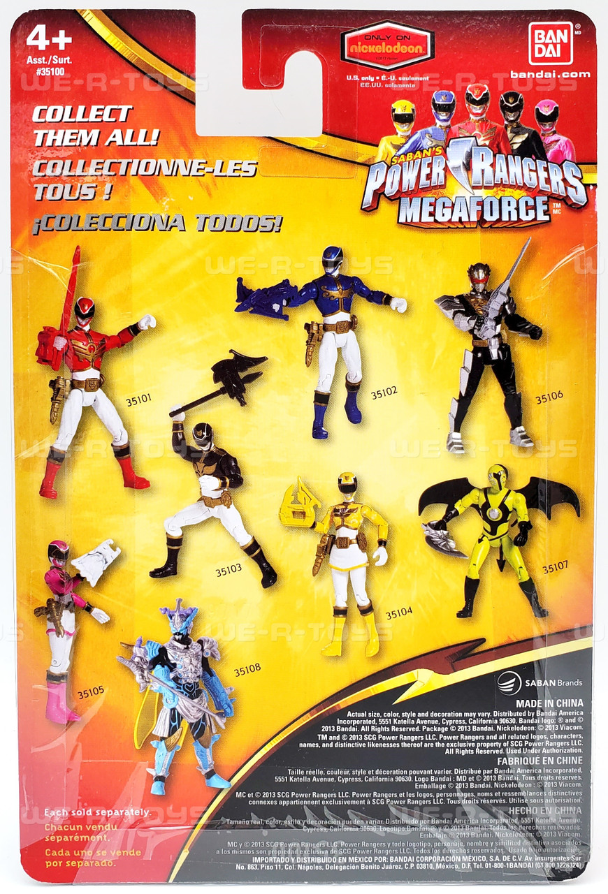 Saban's Power Rangers Megaforce Vrak Action Figure with Card