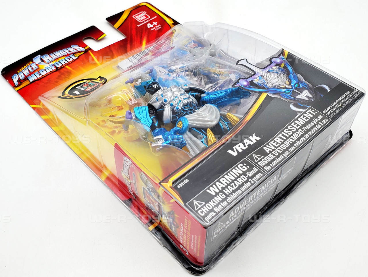Saban's Power Rangers Megaforce Vrak Action Figure with Card