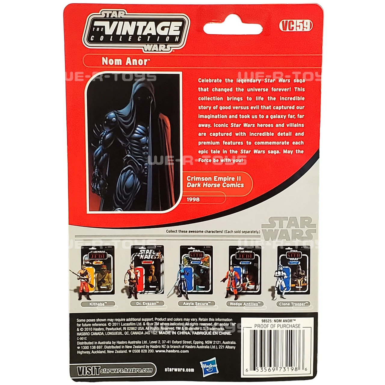 Star Wars The Vintage Collection Expanded Universe Nom Anor