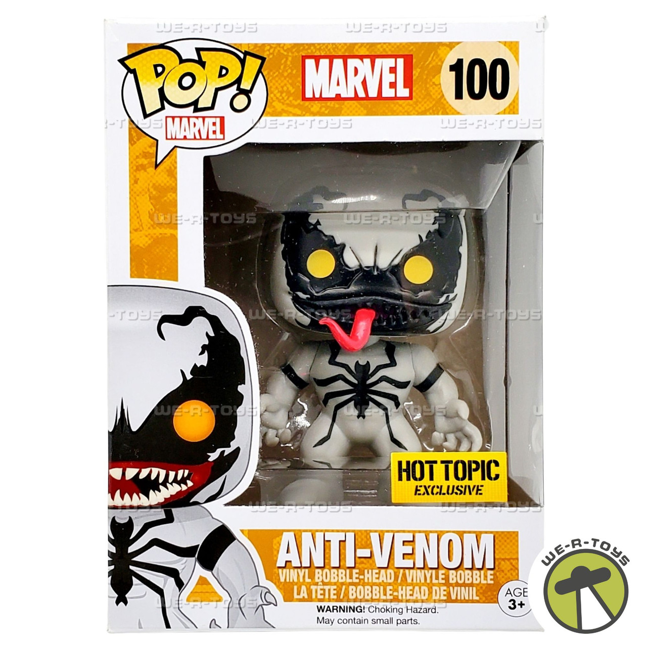funko pop ANTI-VENOM アンチヴェノム Amazon.com: Funko Pop! Marvel Agent Anti Venom Chase