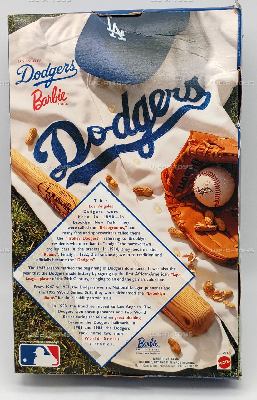 L.A. Dodgers Barbie Collector Edition African American Doll 1999