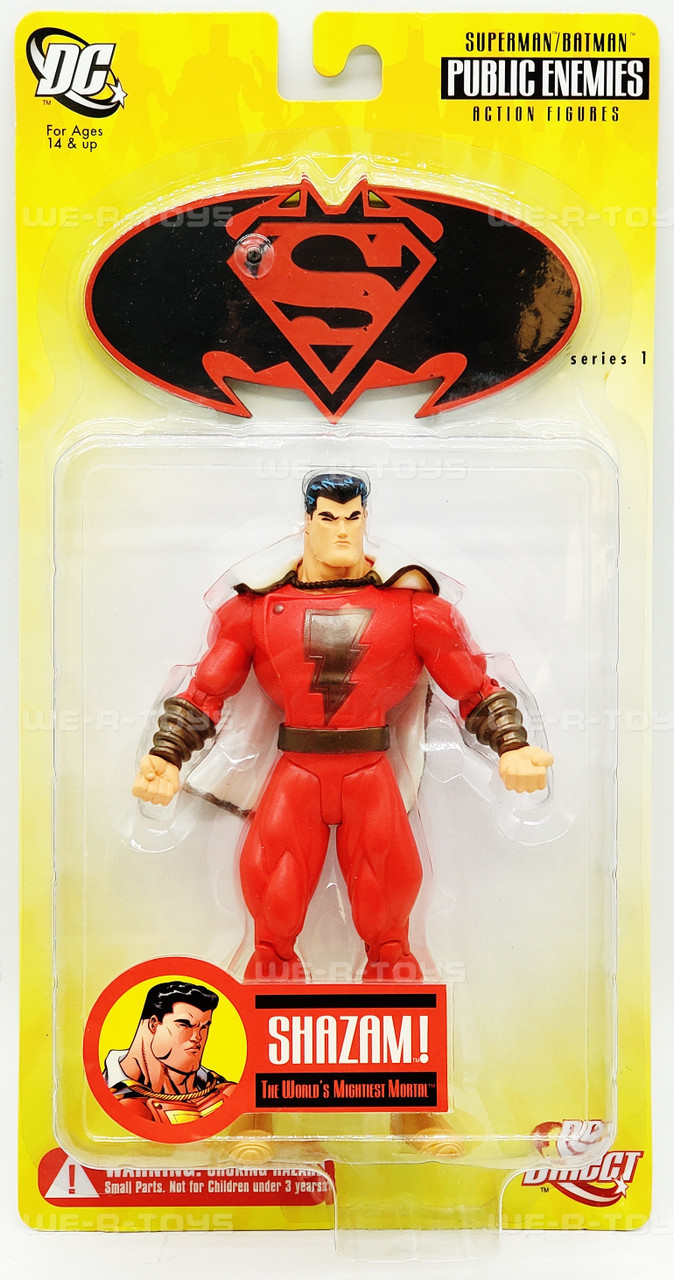 DC Direct Superman/Batman Public Enemies Series 1 Shazam! Action Figure  NRFP - We-R-Toys