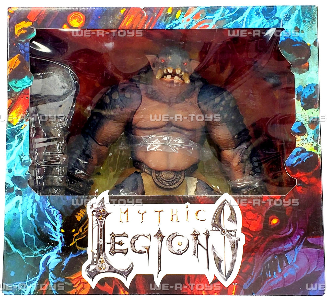 Mythic Legions Stone Troll Deluxe Figure 2016 NRFB - We-R-Toys