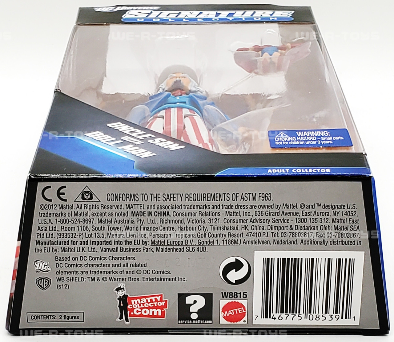DC Universe Signature Collection Uncle Sam with Doll Man Figures