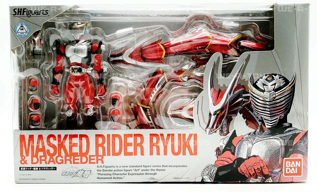 Bandai S.H.Figuarts Kamen Rider Ryuki and Dragredder Collectible