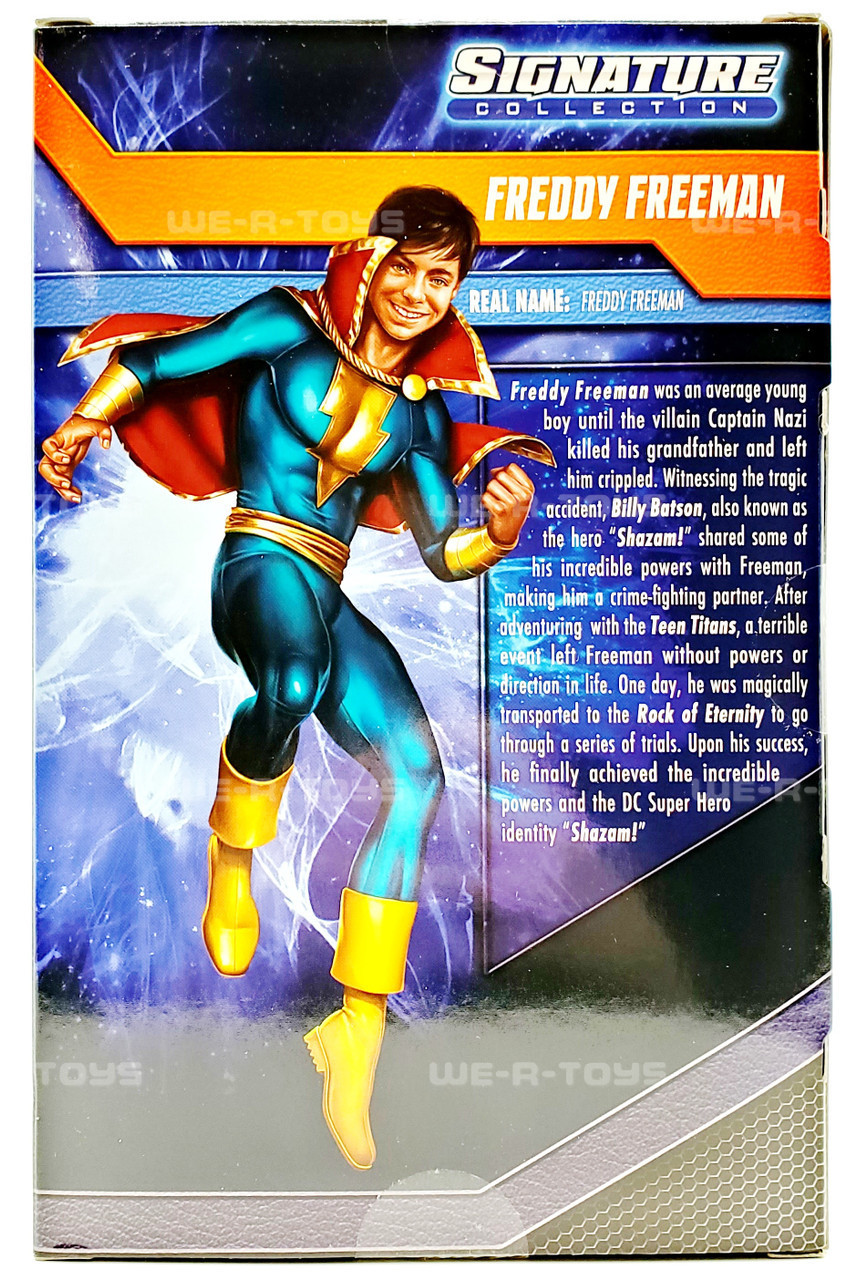 DC Signature Collection Infinite Earths Shazam Freddy