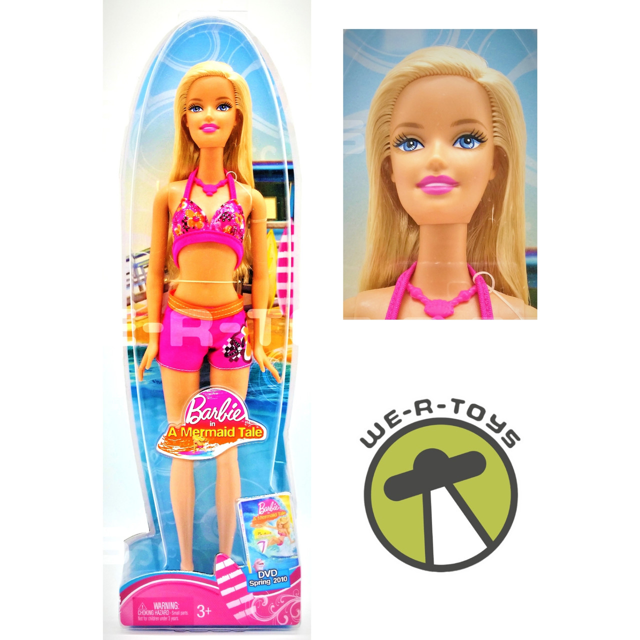 Barbie in A Mermaid Tale Water Play Fun Doll 2009 Mattel R4199
