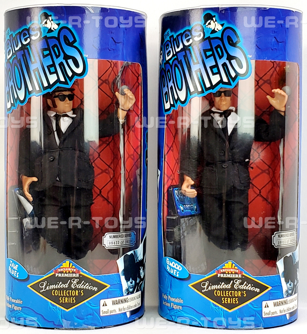 The Blues Brothers Limited Edition Collector Series Jake and Elwood Figures  NEW