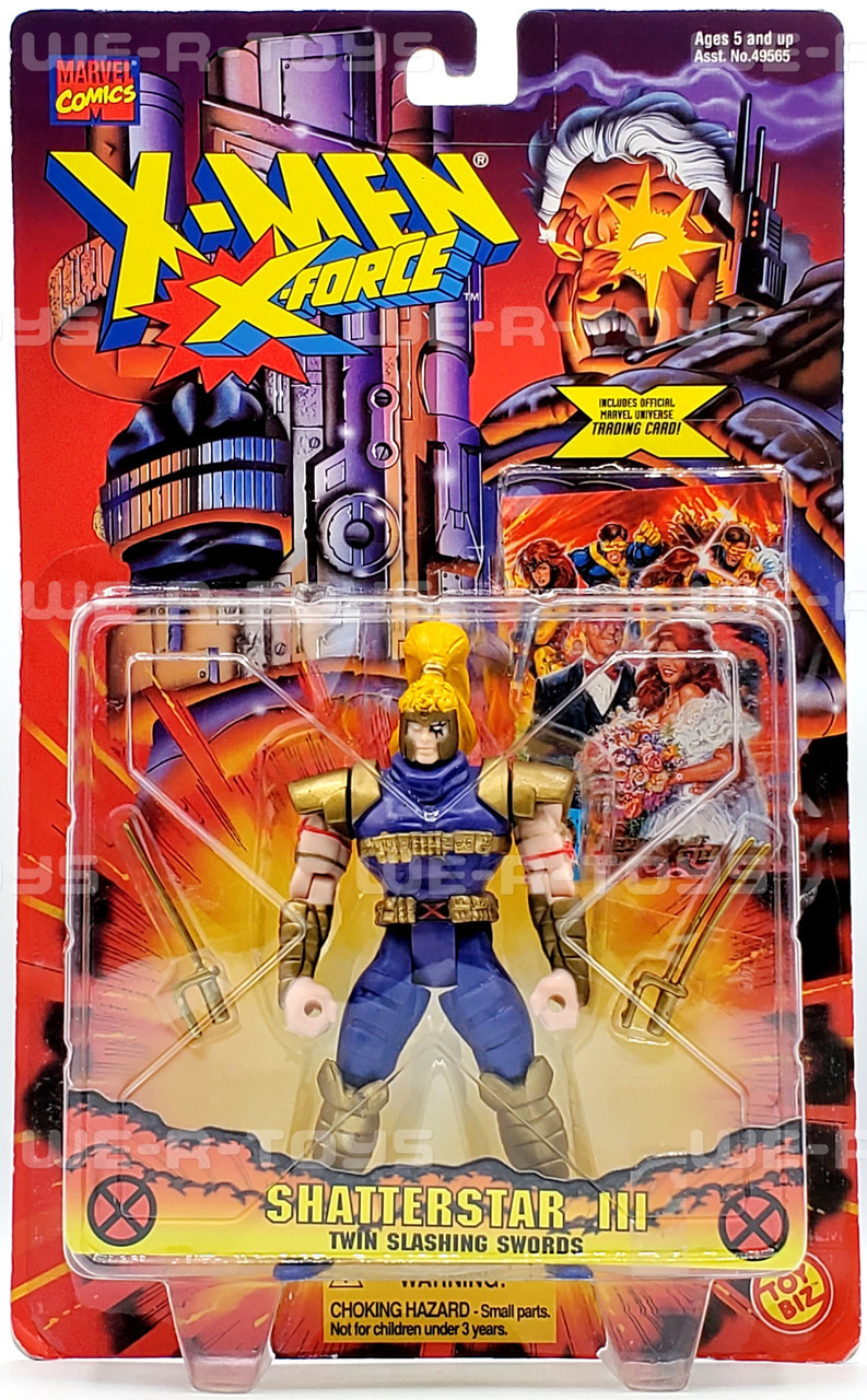 X-Men X-Force Shatterstar III With Twin Slashing Swords
