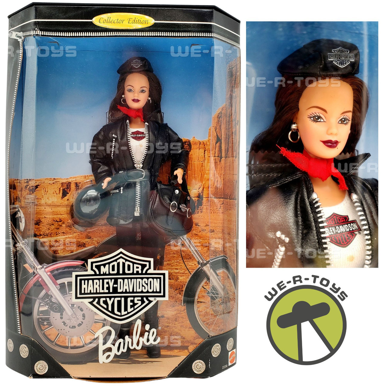Barbie Harley-Davidson Collector Edition Brunette Doll 1998 Mattel
