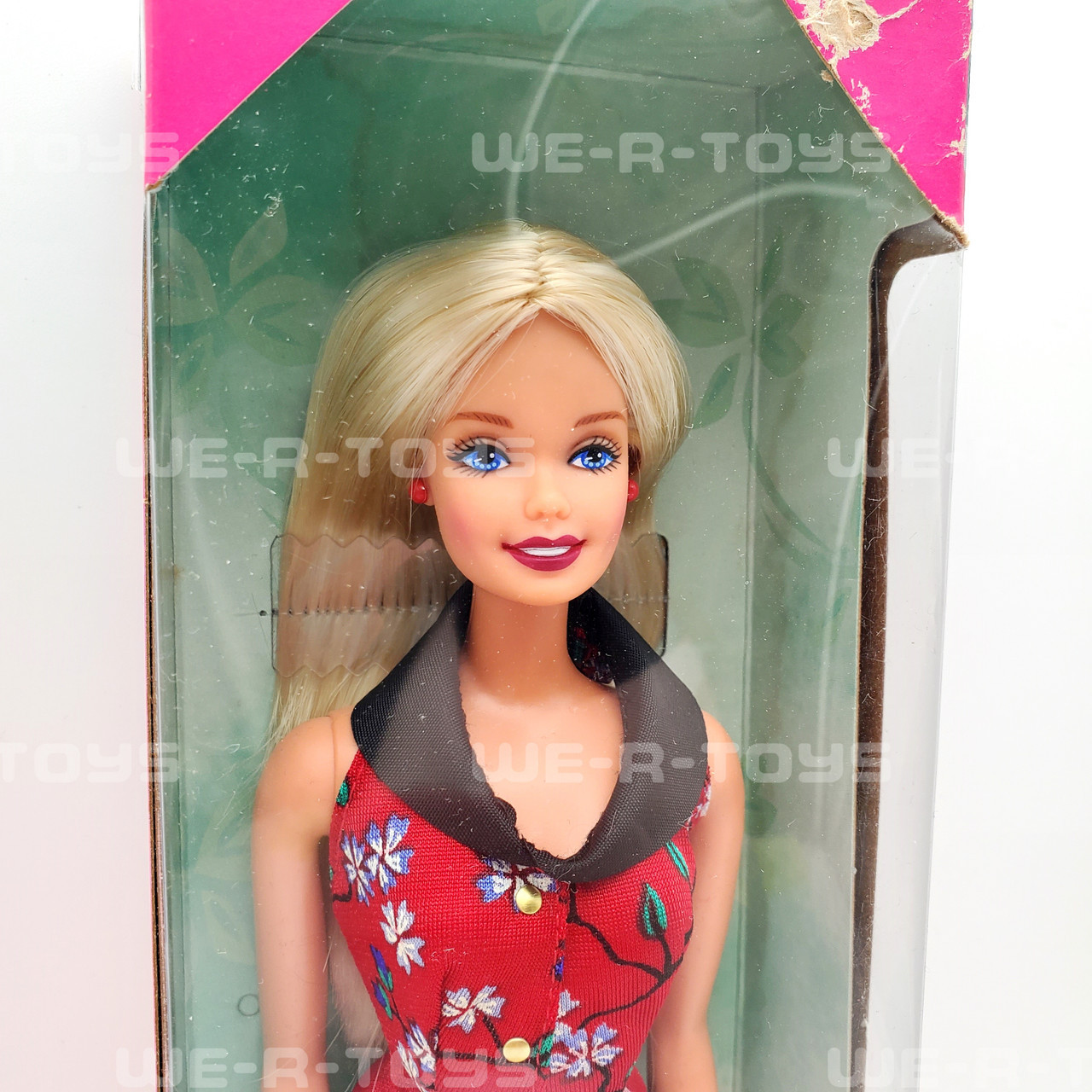 Barbie Style Fashion Avenue Doll # 20766 1998 Mattel Red Floral Dress NRFB