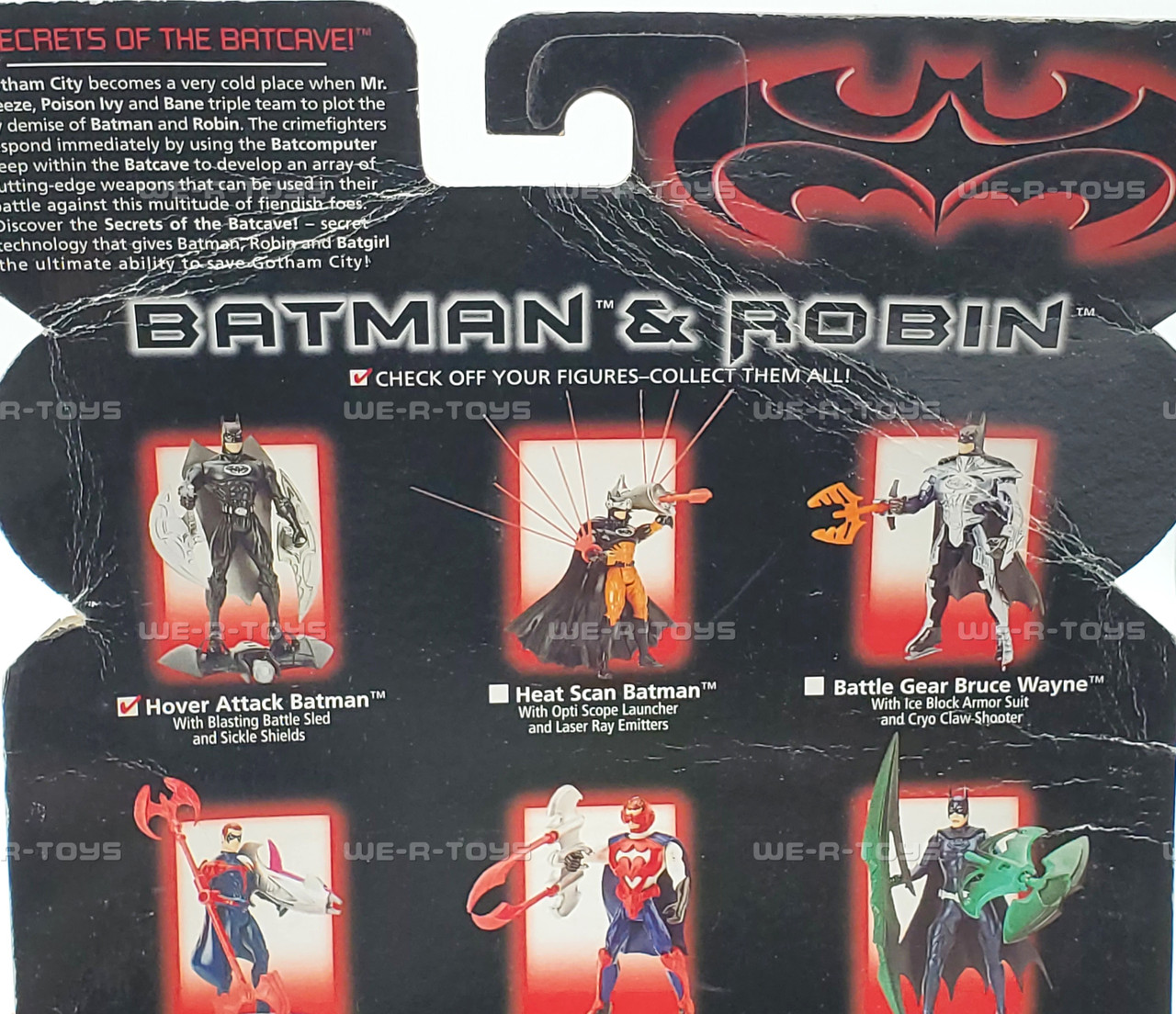 Batman & Robin Hover Attack Batman Action Figure 1997 Kenner 63855
