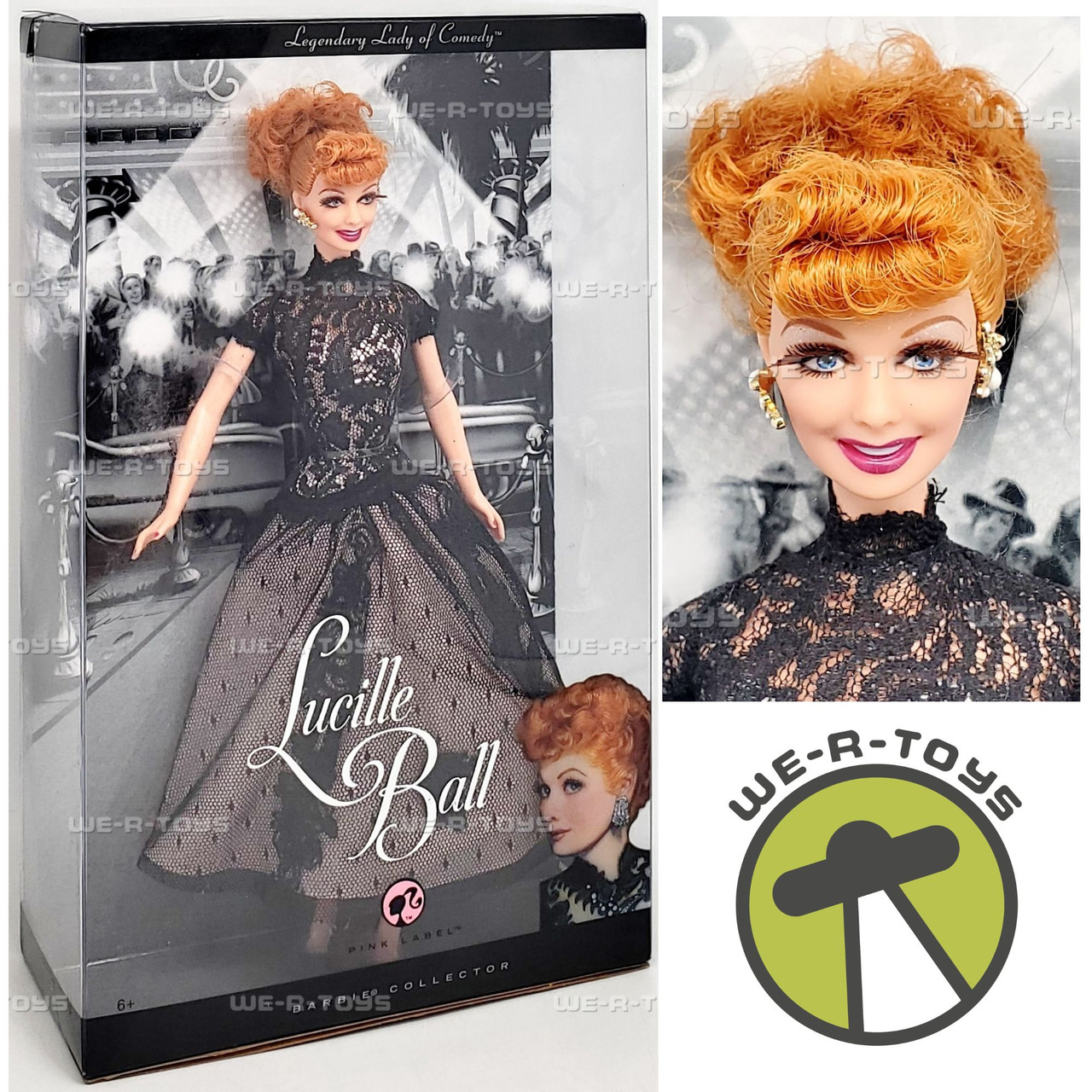 Lucille Ball Barbie Legendary Lady of Comedy Doll Pink Label 2008