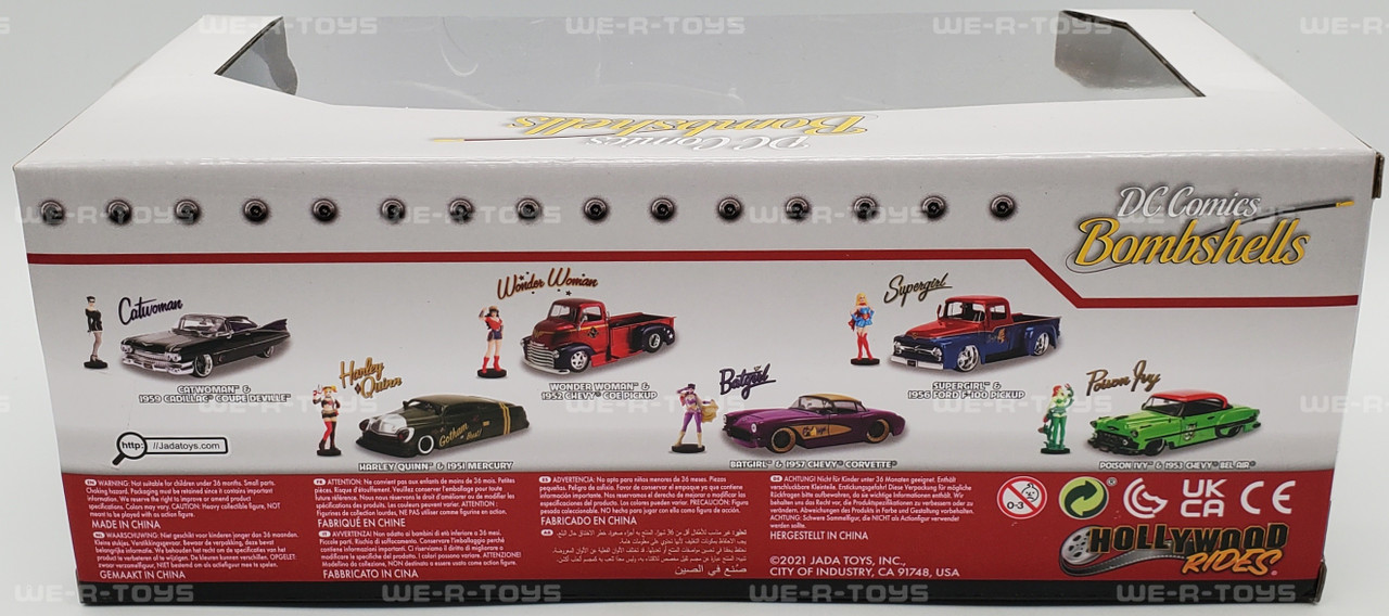 DC Comics Bombshells Catwoman Figure 1959 Cadillac Die