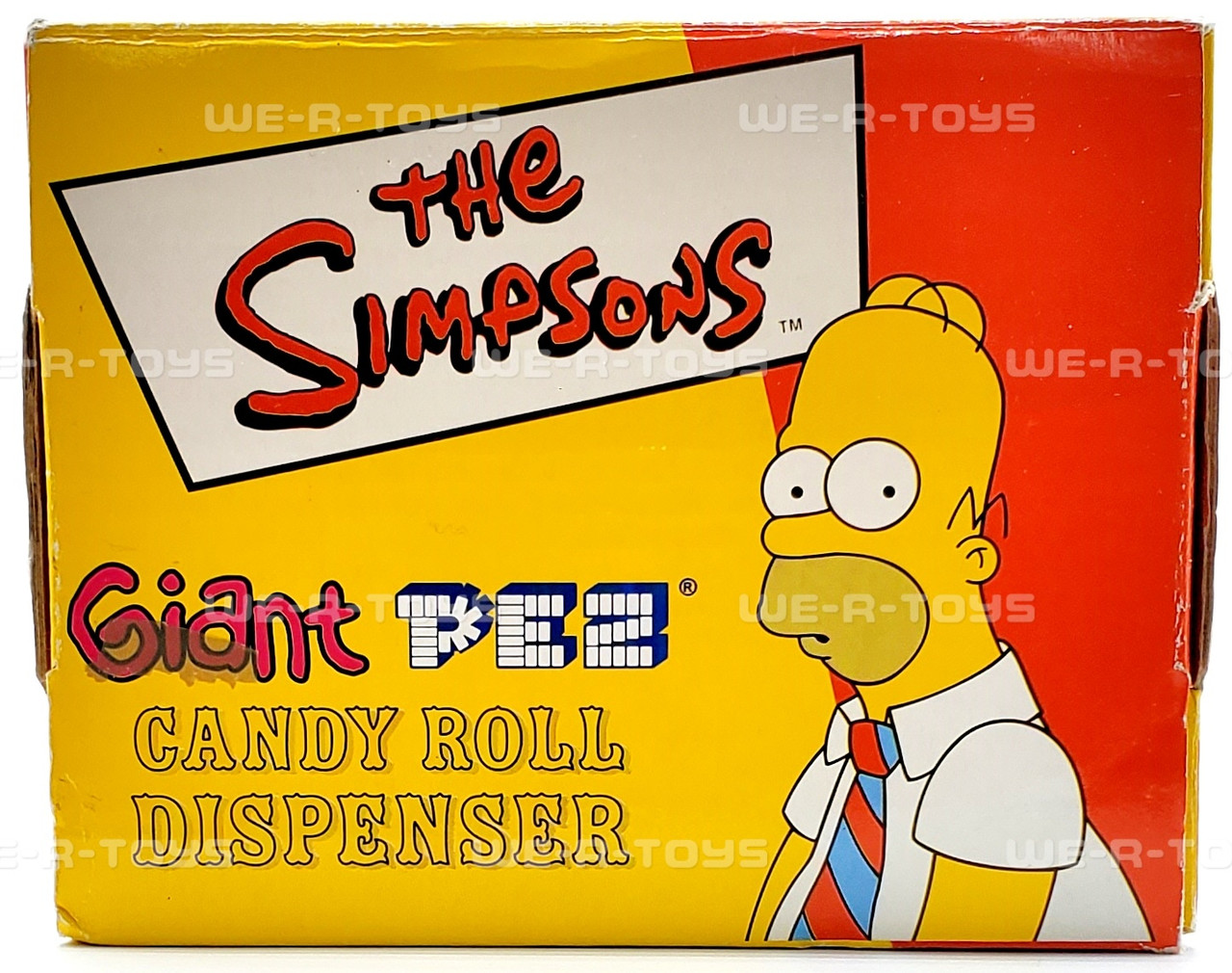 The Simpsons TALKING HOMER SIMPSON Giant PEZ Candy Roll