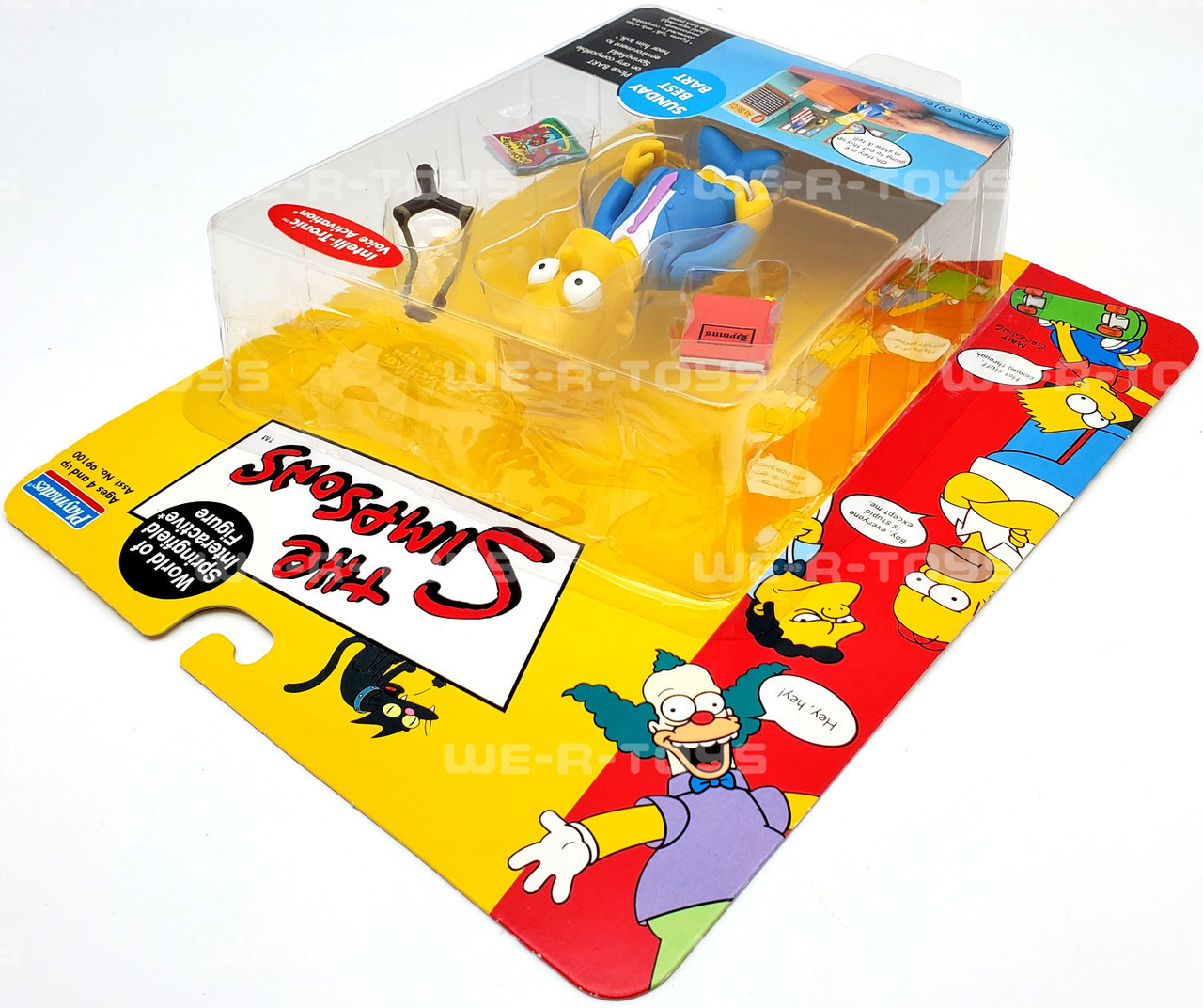The Simpsons World Of Springfield Sunday Best Bart Action Figure