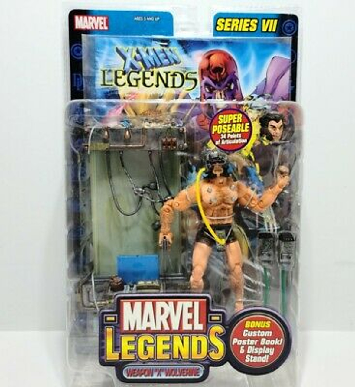 marvel legends wolverine action figure