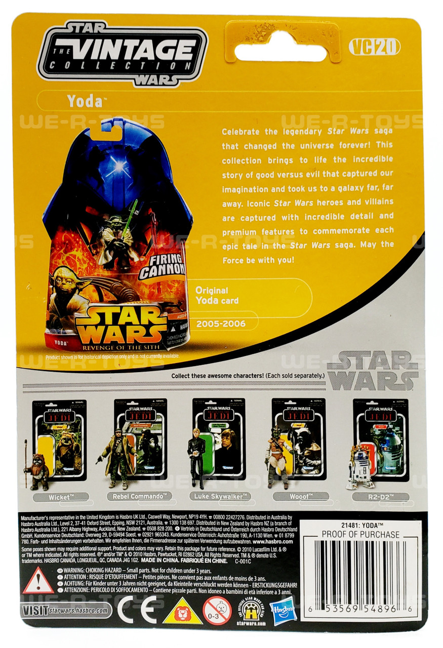 Star Wars The Vintage Collection Revenge of the Sith Yoda