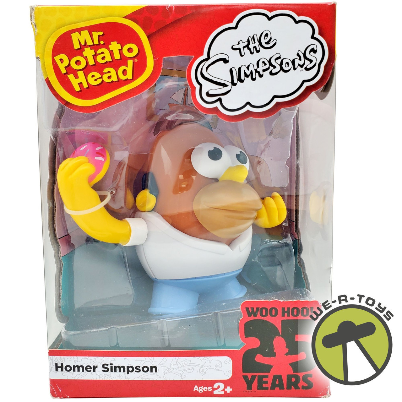 The Simpsons Mr. Potato Head Homer Simpson 25th Anniversary Toy 