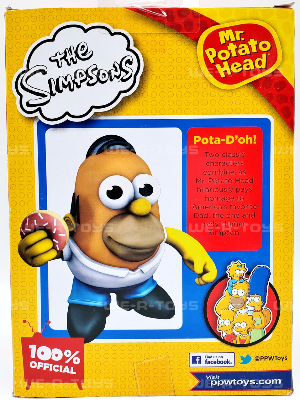 Homer simpson mr potato head