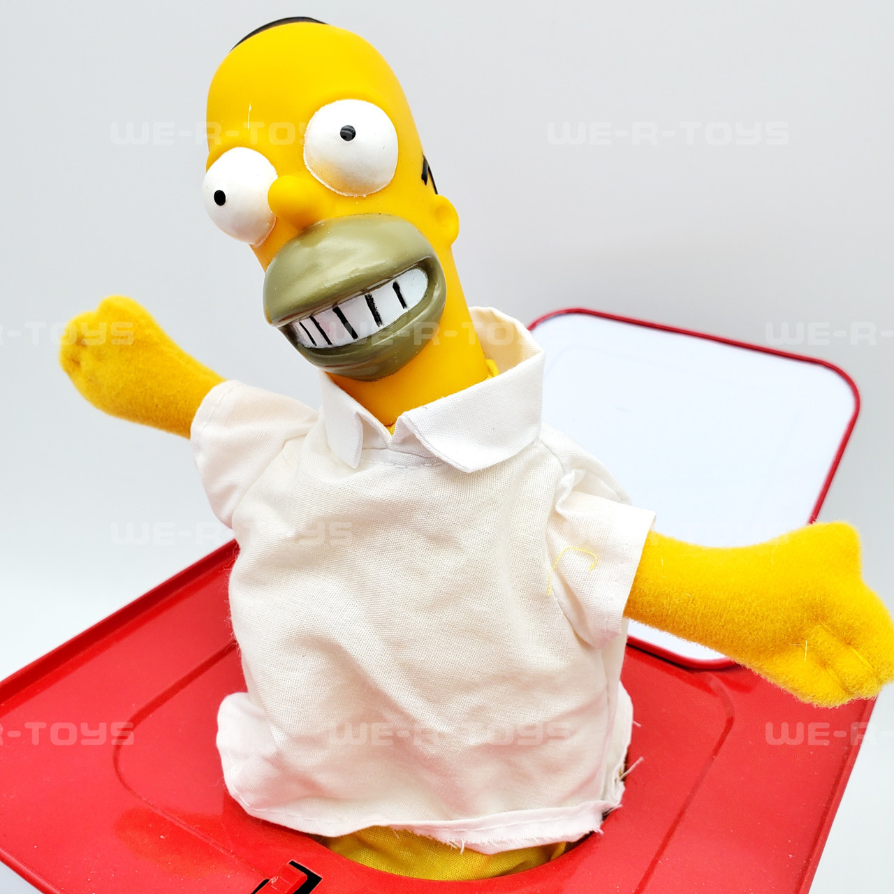 The Simpsons Homer Tin Jack in the Box with Musical Crank NECA