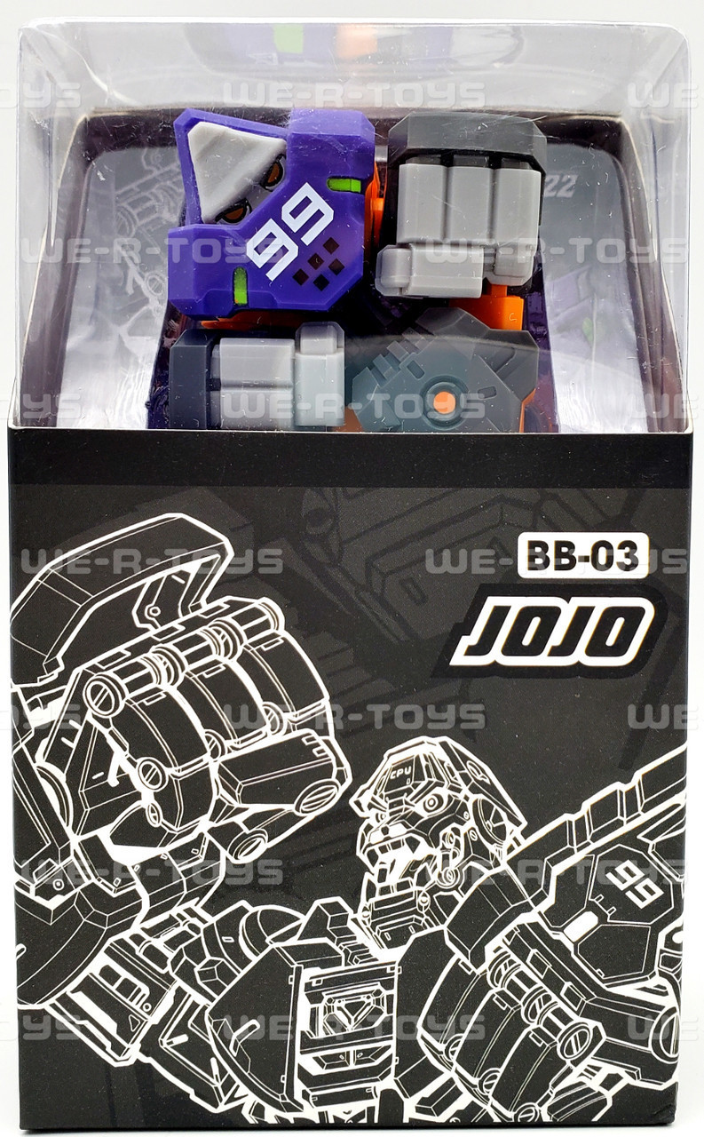 BeastBox Original Jojo Purple Transforming Cube to Mecha Gorilla