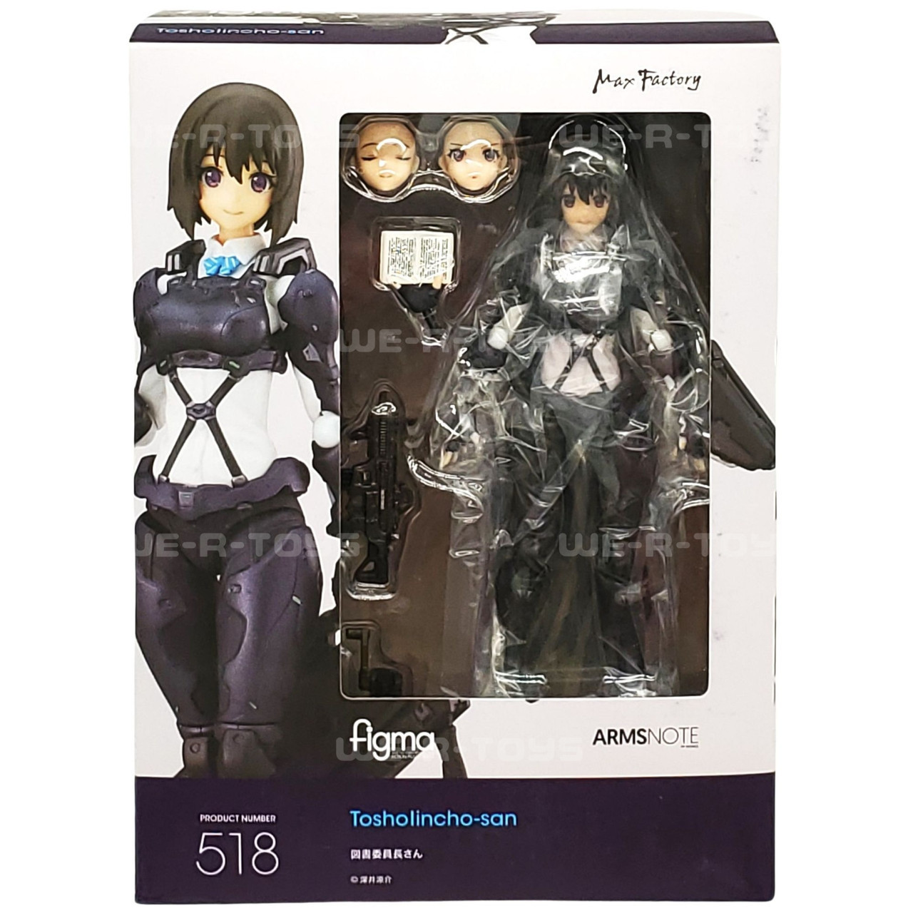 Figma Arms Note: Tosholincho -san Action Figure #518 Max Factory