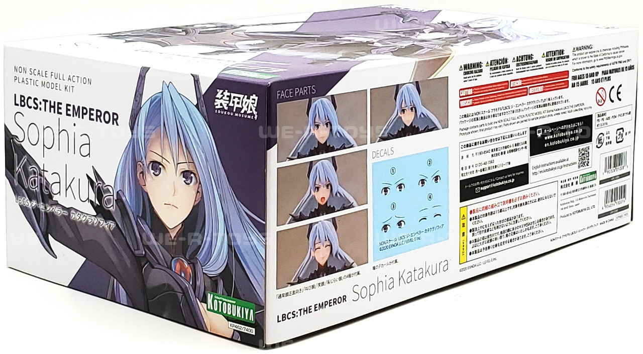 Kotobukiya Soukou Musume: Sophia Katakura LBCS: The Emperor Model