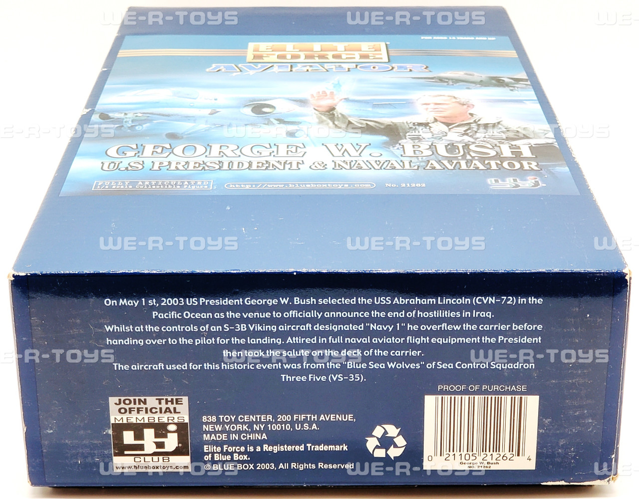 George W. Bush U.S. President and Naval Aviator Elite Force