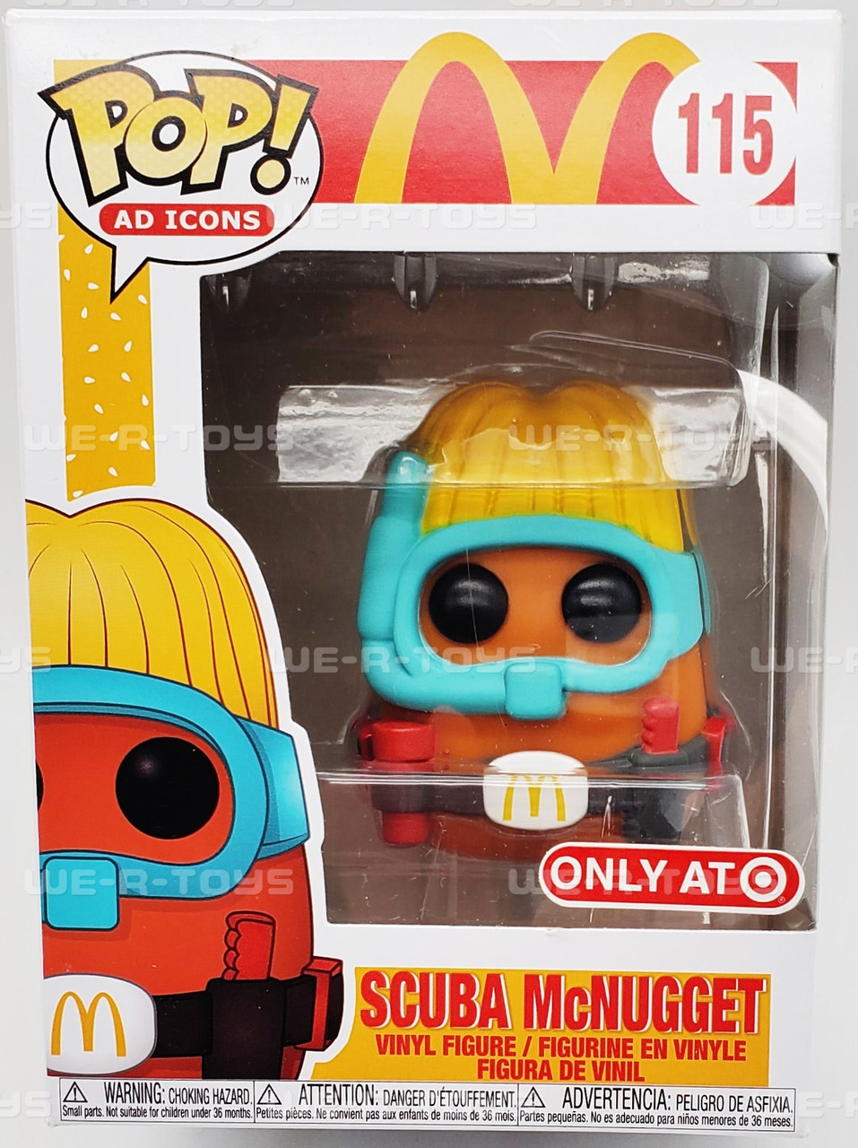 Funko Pop! Ad Icons McDonald's Scuba McNugget Target Exclusive