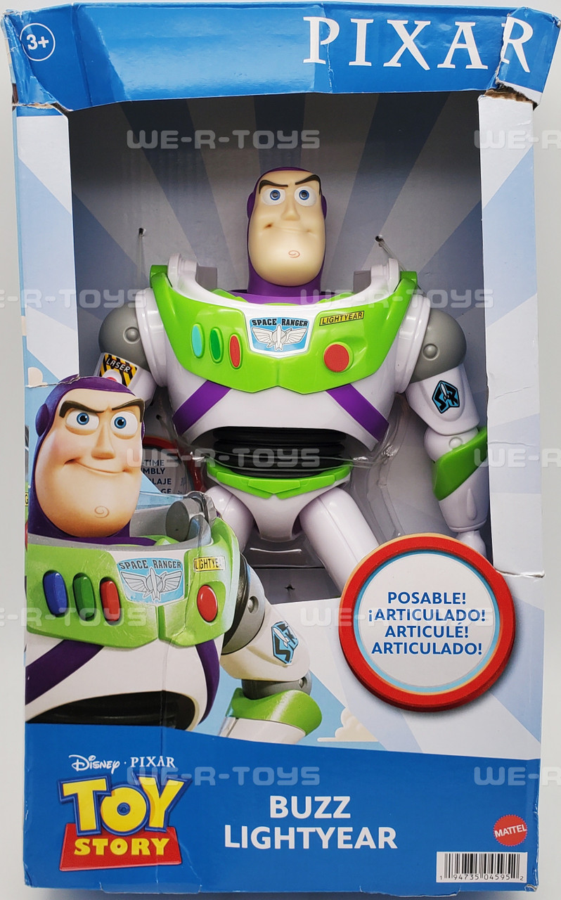 Mattel Disney Pixar Buzz Lightyear Large Action Figure 10